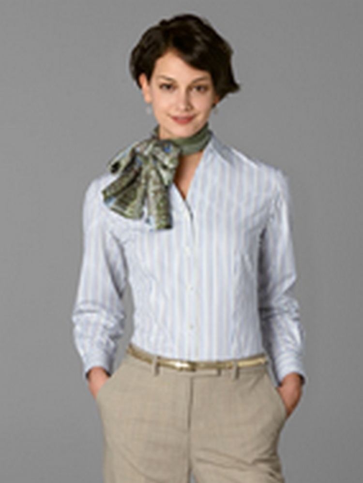 Women's Bleecker Stripe Long Sleeve Blouse